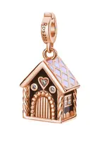Rosato Krásný bronzový přívěsek Perníková chaloupka Storie RZLE072