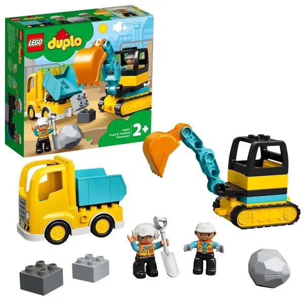 LEGO® DUPLO® 10931 Náklaďák a pásový bagr