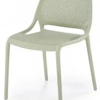 HALMAR Plastová židle K532 zelená mátová, CALVO