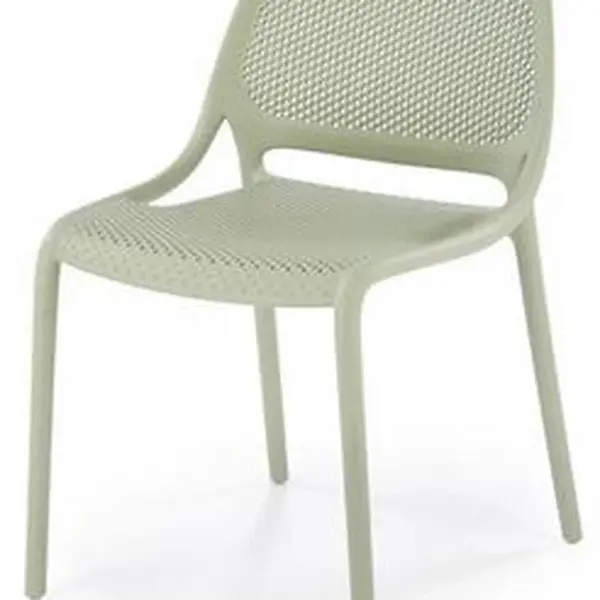 HALMAR Plastová židle K532 zelená mátová, CALVO