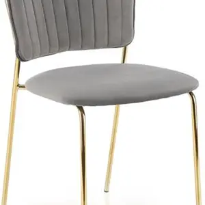 HALMAR Jídelní židle K499 šedá