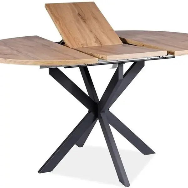 SIGNAL Jídelní rozkládací stůl Gaston dub artisan