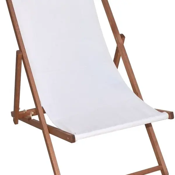 ROJAPLAST Dřevěné lehátko BAHAMA bílé, mořené