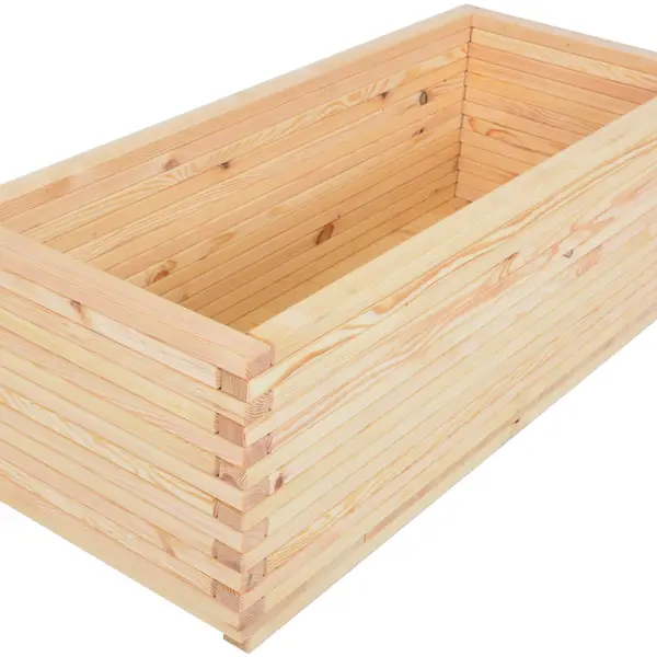 ROJAPLAST Květináč GIGANT 120x50x40 cm dřevěný
