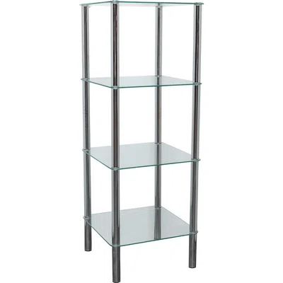XXXL REGÁL, čiré, ocel, 39/107/39 cm