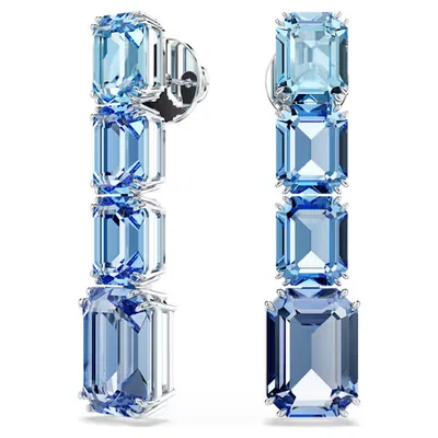 Swarovski Náušnice s modrými Swarovski krystaly Millenia 5696516