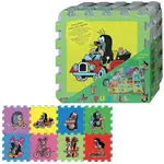 Pěnové puzzle Krtek 30x30 8 ks