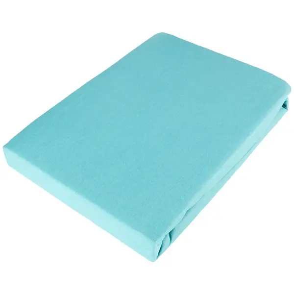 Esposa ELASTICKÉ PROSTĚRADLO, žerzej, petrolej, 100/200 cm