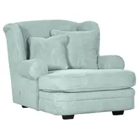 Ambia Home XXL KŘESLO, textil, mátově zelená
