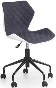 HALMAR Dětská židle MATRIX tmavě šedá, pro věk 7–14 let