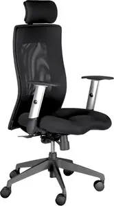 ALBA Kancelářská židle LEXA XL s 3D opěrkou hlavy, černá