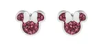 Disney Půvabné ocelové pecky se zirkony Minnie Mouse E600177RPL-B.CS