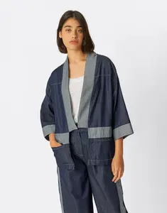 SKFK Maitena GOTS Jacket Raw Denim M