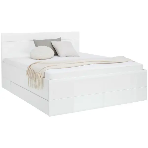 Hom`in POSTEL, 160/200 cm, bílá