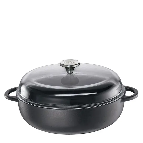 KÜCHENPROFI PÁNEV NA SMAŽENÍ, smalt, 28/7,5 cm