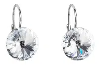 Evolution Group - Pavona Stříbrné náušnice s krystaly Swarovski 31106.1