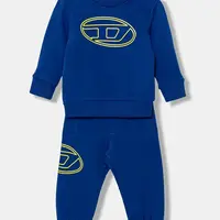 Bavlněná tepláková souprava pro miminka Diesel STIMOTYB-SET OVERALLS