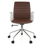 MID.YOU OTOČNÁ ŽIDLE, hnědá