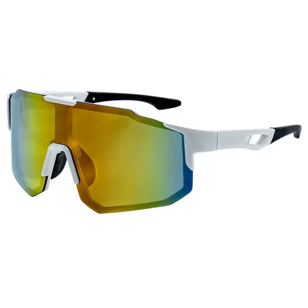 Glassa Sluneční brýle G 466 bílé / oranžové čočky