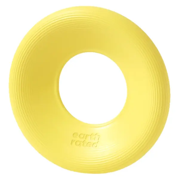 EARTH RATED Hračka pro psy aportovací disk žluttý, Velikost: S