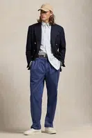 Bavlněné kalhoty Polo Ralph Lauren béžová barva, ve střihu chinos, 710850209