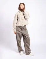 Carhartt WIP W' Emery Jacket Dusty H Brown/ Dusty H Brown chalk wash XS