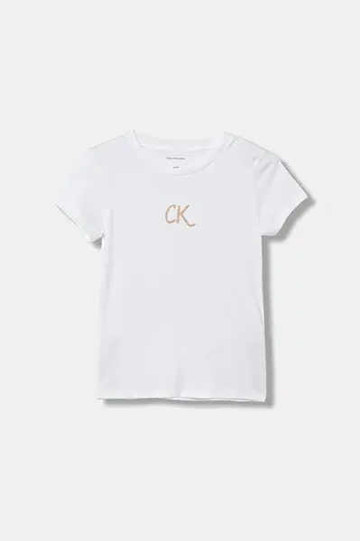 Dětské bavlněné tričko Calvin Klein Jeans