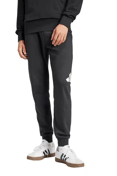 Tepláky adidas Essentials černá barva, s potiskem, IN6163