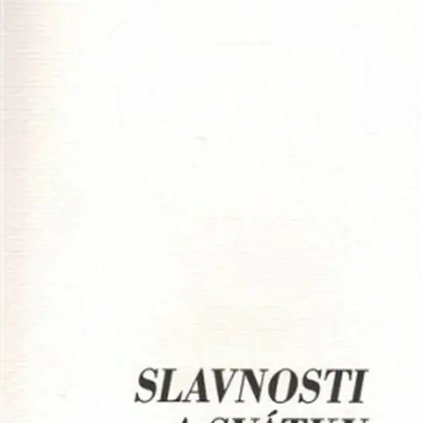 Slavnosti a svátky - Jan M. Kubička
