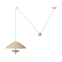 Závěsná lampa ferm LIVING Lod béžová barva