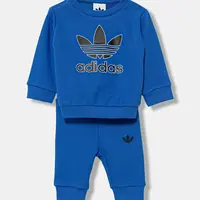 Dětská tepláková souprava adidas Originals modrá barva, JY0136