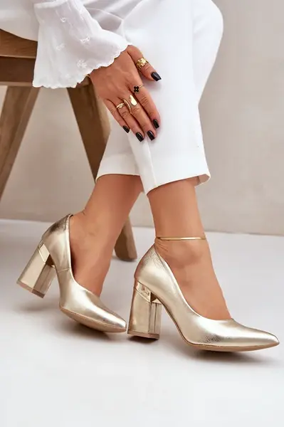 Lewski Shoes Kožené lodičky Lewski