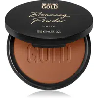 Dripping Gold Luxury Tanning Bronzing Powder kompaktní bronzující pudr na tělo a obličej odstín Matte 15 g
