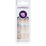 KISS imPRESS The No Glue Mani umělé nehty samolepicí 30 ks