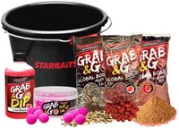 Starbaits akční kbelík g&g global strawberry jam