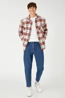 Pánské džíny Koton, střední indigo