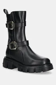 Love Moschino  Kožené kotníkové boty