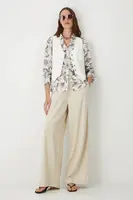 Košile Medicine dámská, béžová barva, regular, s klasickým límcem