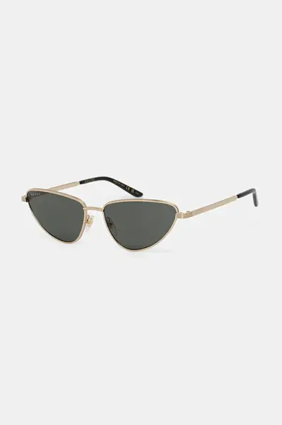 Sluneční brýle Gucci dámské, zlatá barva, GG1879S