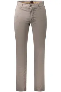 Pánské hnědé kalhoty BOSS