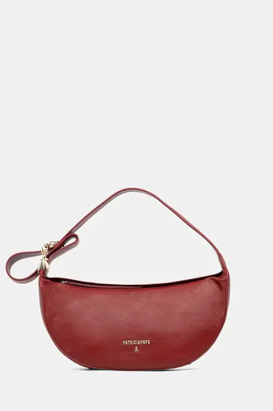Kožená kabelka Patrizia Pepe