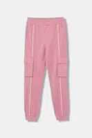 Dětské tepláky Guess růžová barva, J5YB04 KCY62