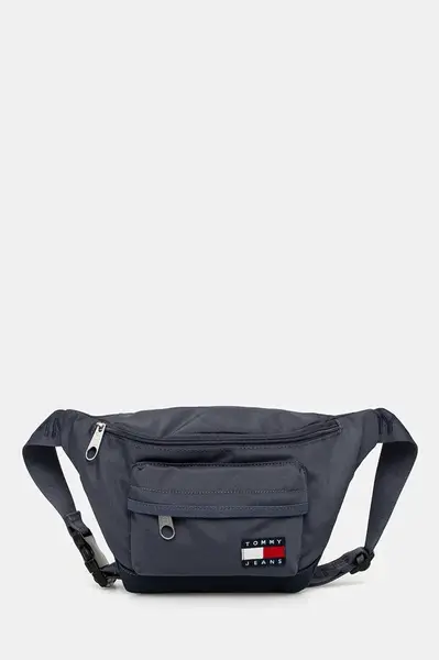 Ledvinka Tommy Jeans modrá barva, AM0AM13390