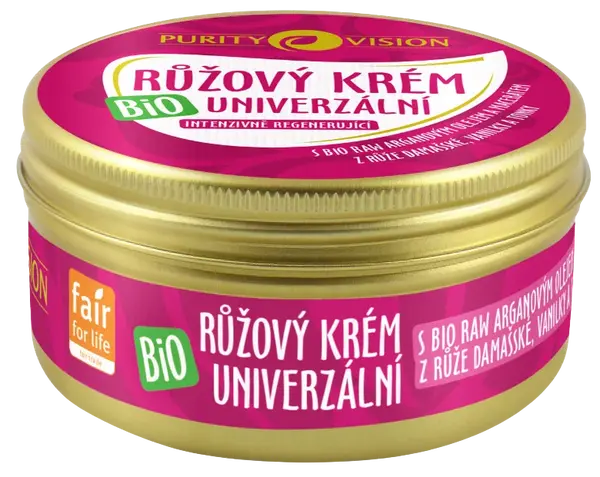 PURITY VISION BIO Růžový krém univerzální 70 ml