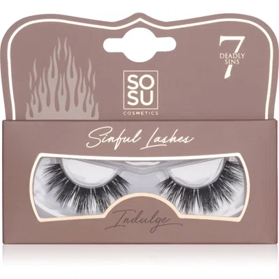 SOSU Cosmetics 7 Deadly Sins Lashes umělé řasy Indulge 1 ks