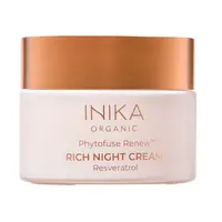 Inika Organic Výživný antioxidační noční krém s Aloe a Resveratrolem 50 ml