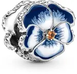 Pandora Půvabný stříbrný korálek Fialka Moments 790777C02