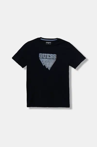 Dětské bavlněné tričko Guess