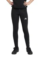 Dětské legíny adidas černá barva, s aplikací, KC5451