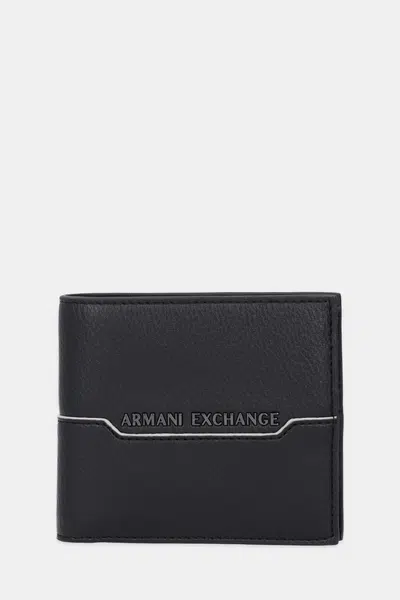 Peněženka Armani Exchange pánská, černá barva, XM000168 AF17205